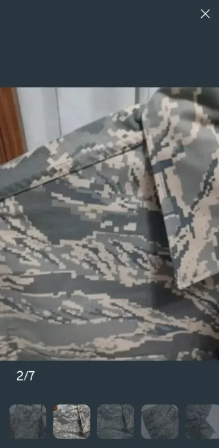 Uniforme Camuflaje Airman Battle Uniform (ABU)