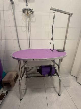 Mesa Peluquería Canina Plegable