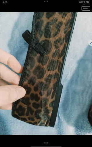 Bailarinas/Merceditas Animal Print Mujer