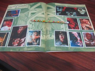 ALBUM DE CROMOS FACSIMIL MANSION DEL TERROR ASTON