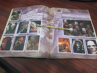 ALBUM DE CROMOS FACSIMIL MANSION DEL TERROR ASTON