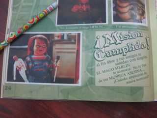 ALBUM DE CROMOS FACSIMIL MANSION DEL TERROR ASTON