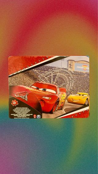 Pack 2 Puzzles 3D Cars Disney Pixar
