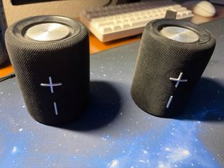 Altavoz Bluetooth Negro Dual