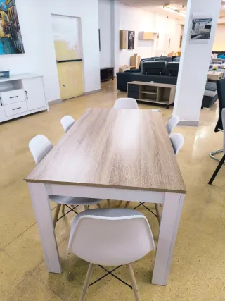 Mesas de lujo madera y metal