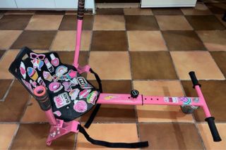 Hoverboard Azul + Silla Go Kart