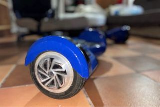 Hoverboard Azul + Silla Go Kart