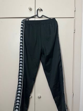 Chandal Kappa Negro Hombre