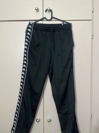 Chandal Kappa Negro Hombre