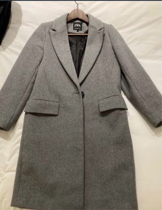 Abrigo Zara Gris