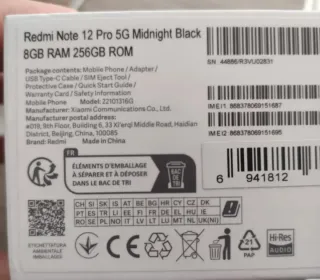 Xiaomi Redmi Note 12 Pro 5G