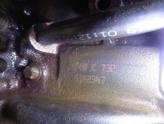 Rectp4611989 f9qk732 motor completo renault megane