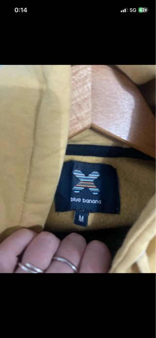 Sudadera Blue Banana Amarilla