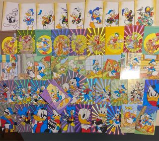 Set Completo Carte Donald Duck 90 - 50 Carte