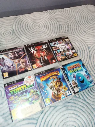 Lote 6 Jogos PS3 (ler descrição)