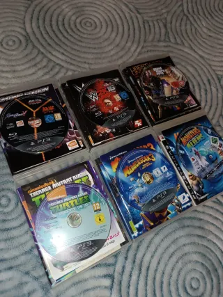 Lote 6 Jogos PS3 (ler descrição)