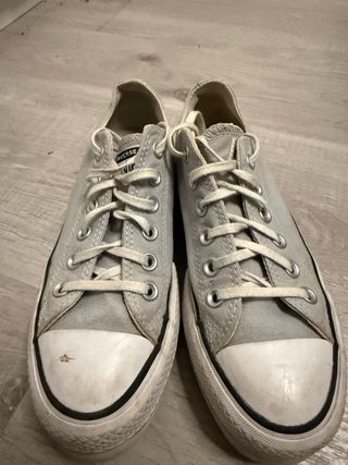 Bambas Converse Grises y Blancas