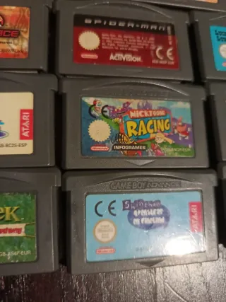 Lote 11 Juegos Game Boy Advance + Estuche