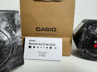 Reloj Casio G-Shock Metal Plateado Azul