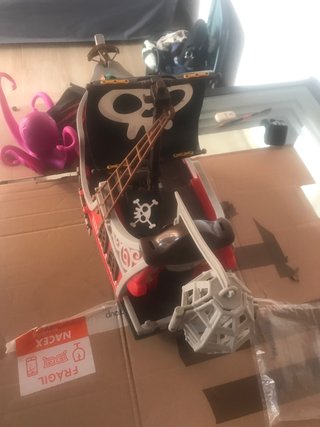 Barco Pirata Pinypon con Accesorios