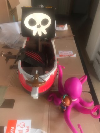 Barco Pirata Pinypon con Accesorios