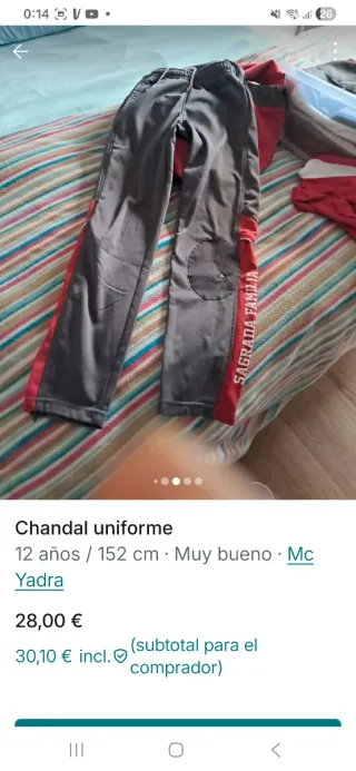 Chaquetas colegio 6 años / 116 cm