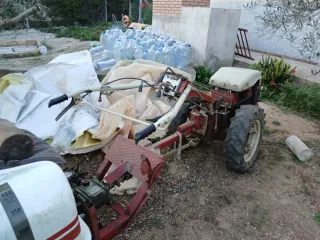 Motocultor Pasquali 973 con aperos