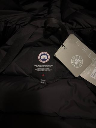 Canada Goose Giubbotto Piumino Bomber Nero Nuovo