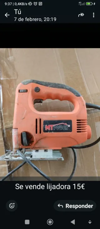 Sierra de calar MT POWER