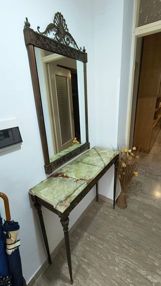 Ingresso Bronzo e Pietra Onice