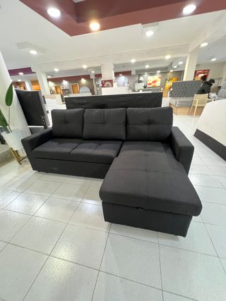 Sofá Cama Negro Pau