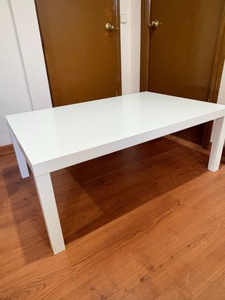 Mesa de centro grande blanca