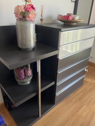 Cómoda y Estantería Modular