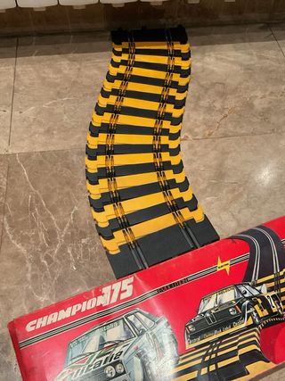 Pista Flexible Scalextric Polistil 1/32.