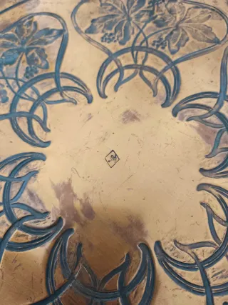 JUEGO DE VINO MODERNISTA/ART NOUVEAU