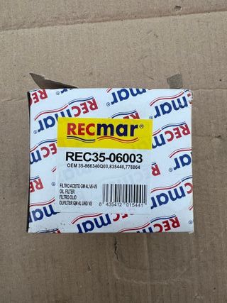 Filtro de Aceite mercruiser