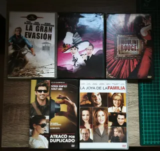 Pack 5 Películas DVD