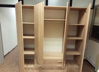 Armario 2, 3 y 4 puertas madera