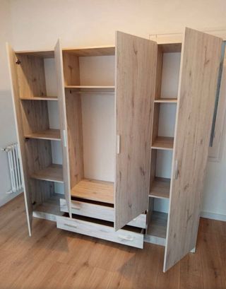 Armario 2, 3 y 4 puertas madera