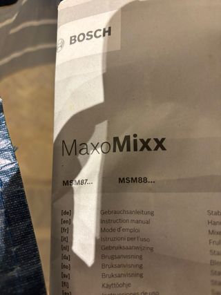 Accesorios batidora Bosch Maxo Mixx