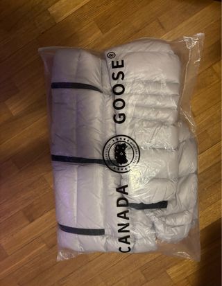Giacca Piumino Canada Goose Argento Perfetto