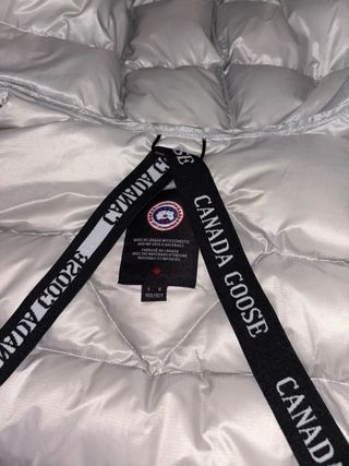 Giacca Piumino Canada Goose Argento Perfetto