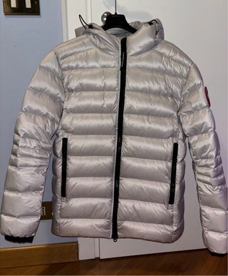 Giacca Piumino Canada Goose Argento Perfetto