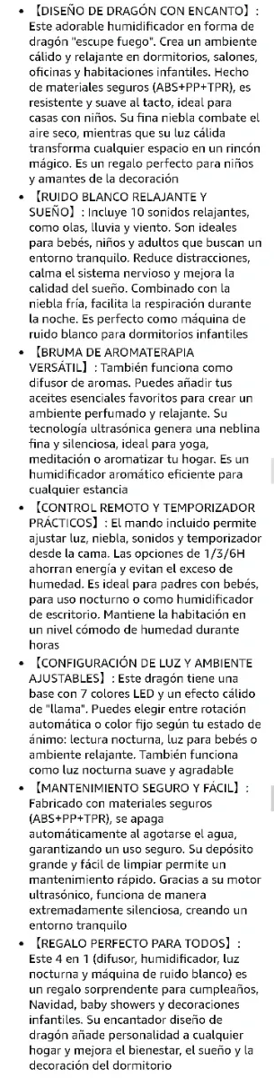 Difusor Aceites Esenciales Dragón Morado