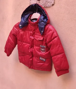 Giubbino bimbo Guess rosso