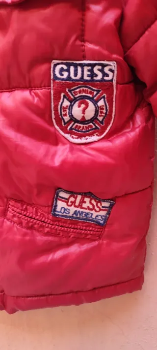 Giubbino bimbo Guess rosso