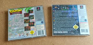 Crash Bandicoot 1 y 2 PS1 Platinum play 1