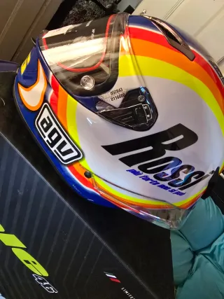 Capacete AGV Pista GP RR Ed. Limitada VR46