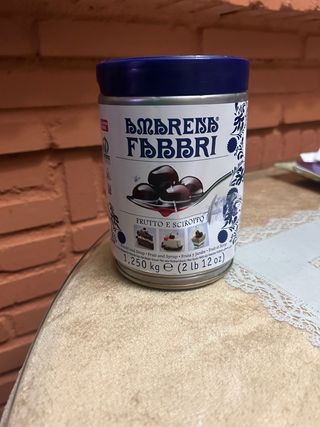 Cerezas Fabbri Frutto e Sciroppo 1.25kg Cad 2030