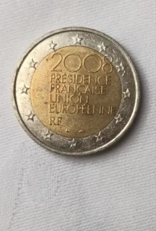 Lote 8 monedas 2€ conmemorativas Francia